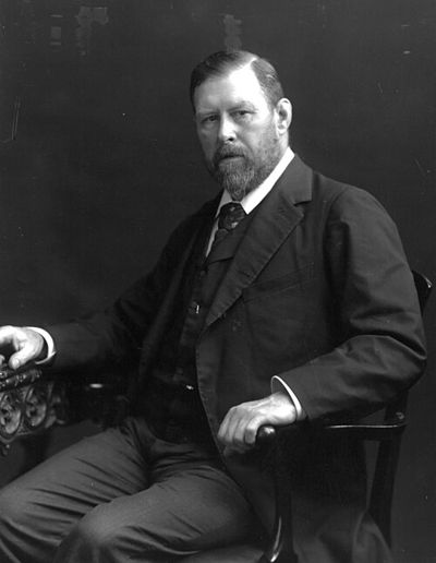 Photograph of Bram Stoker, 1906