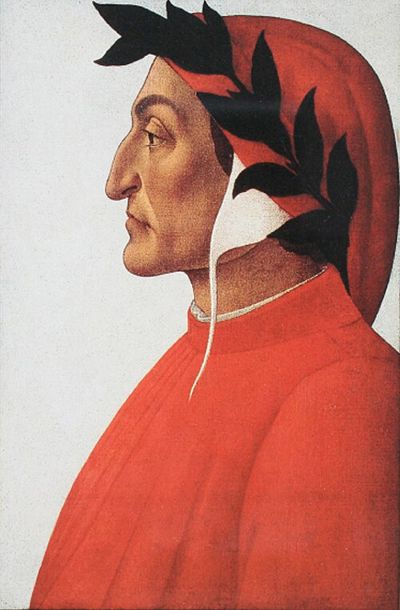Portrait of Dante by Sandro Botticelli