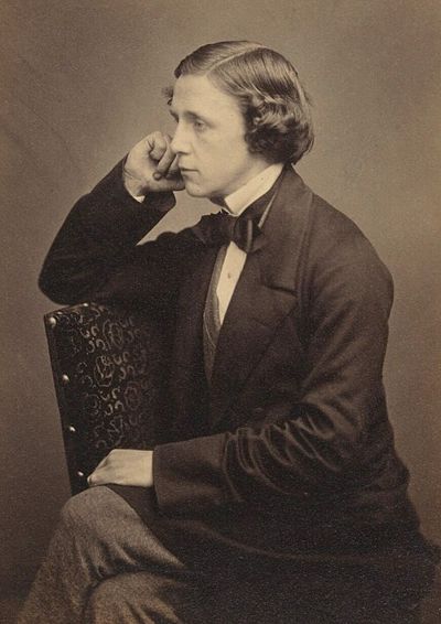 Self-portrait photograph of Lewis Carroll