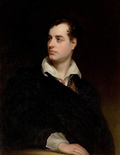 Portrait of Lord Byron by Thomas Phillips, 1813