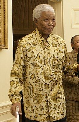 Photograph of Nelson Mandela
