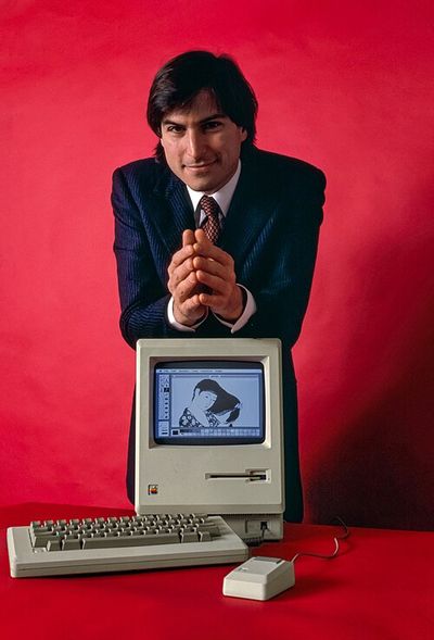 Portrait of Steve Jobs